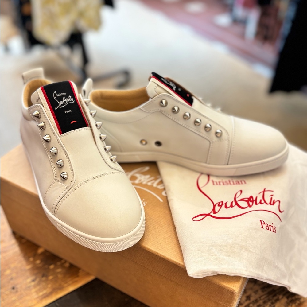 New in Box! Christian Louboutin Fique Vontage Sneakers